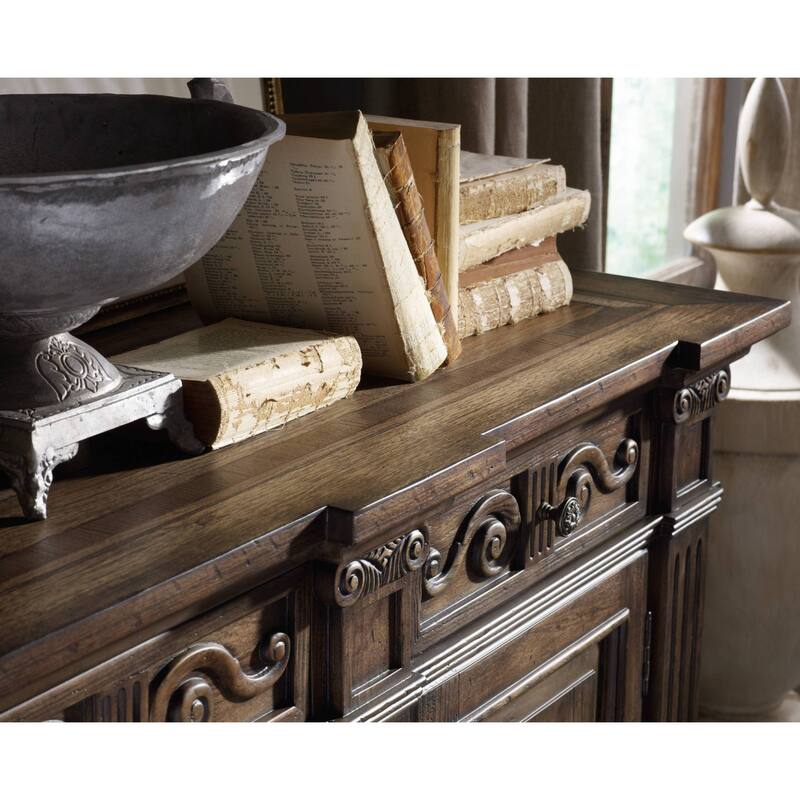 Hooker Furniture Rhapsody 72" Wide Reclaimed Look Credenza Style