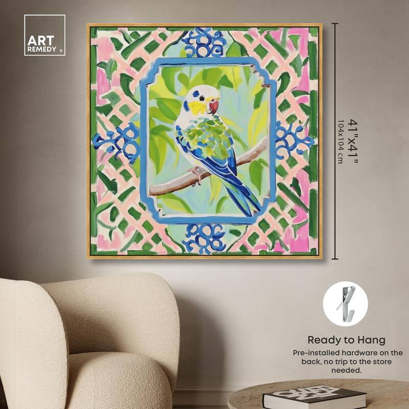 Garden Gate II Canvas by Art Remedy