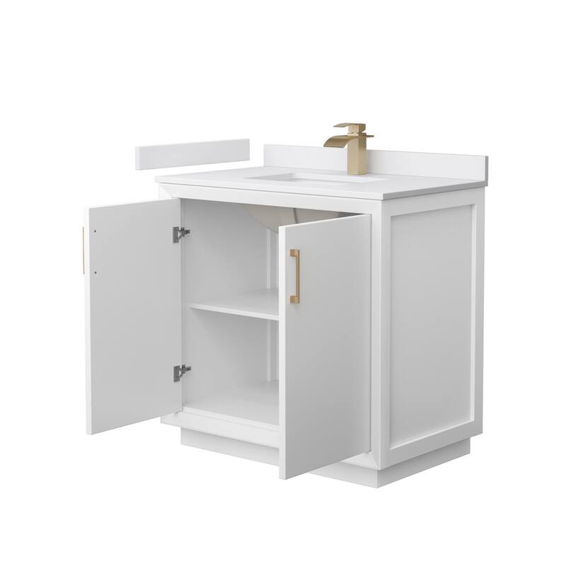 Wyndham Collection WCF414136S-VCA-UNSMXX Strada 36" Free Standing
