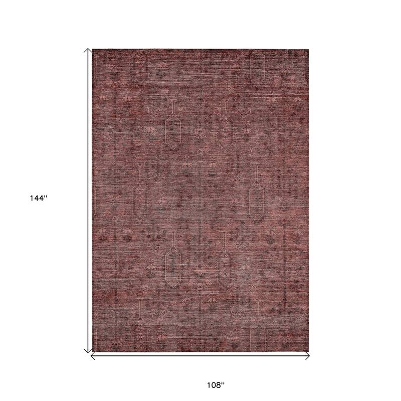 HomeRoots Southwestern Transitional Rectangle Outdoor Rug