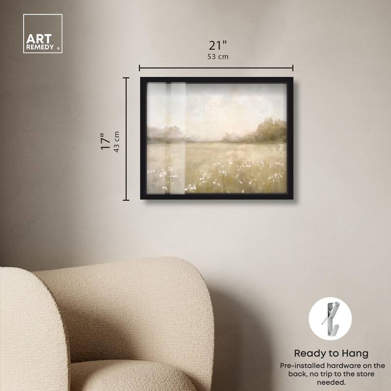 Peaceful Expanse Shadowbox by Art Remedy