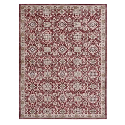Gertmenian Hurston 3PC Traditional Medallion Area Rug Set, 2x7, 5x7, and 8x10 - 3PC Set
