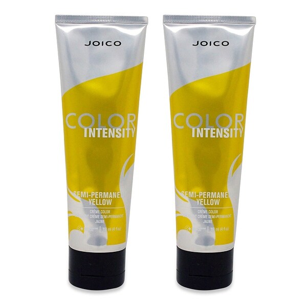 Joico Vero K Pak Intensity Semi Permanent Hair Color Yellow 4 Oz 2 Pack
