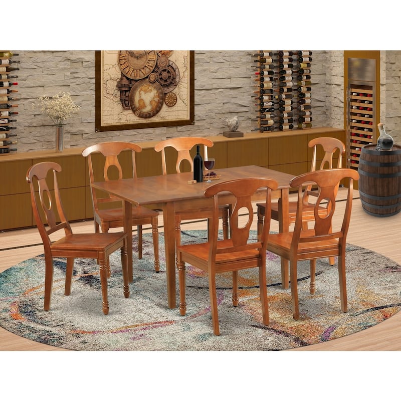 Vintage Dining Set - Small Kitchen Table & Chairs - Retro Style Dinette Set for Home