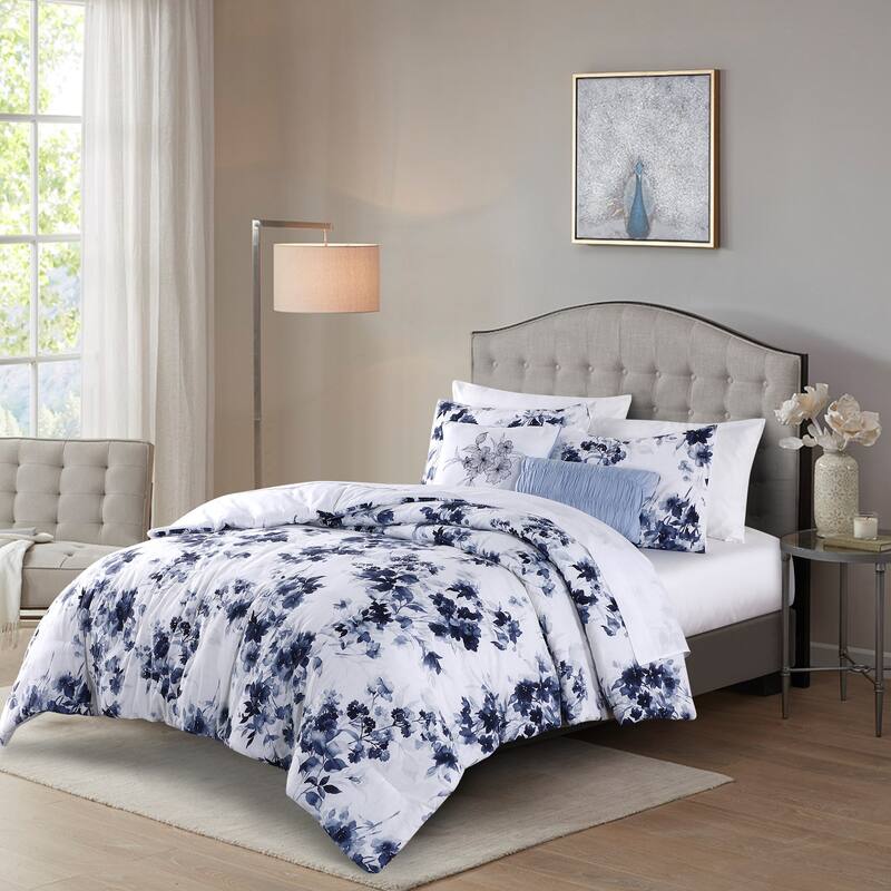 Wonderful Sophia 5-Piece Floral Pattern Comforter Set