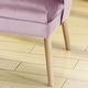 preview thumbnail 18 of 18, Mariposa Mid-century Velvet Accent Chair by Christopher Knight Home