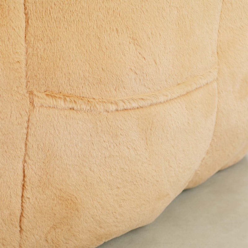 Bean Bag Sofa Chair with Armrests for Adults,Perfect for Living Room and Bedroom Relaxation