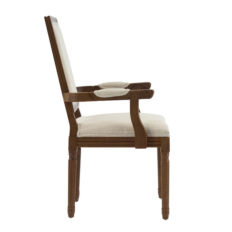 Maria French Country Upholstered Dining Chairs by Christopher Knight Home - 23.75" L x 23.75" W x 39.75" H
