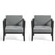 preview thumbnail 169 of 195, Outdoor Teak Solid Wood Patio Furniture Set Loveseat Armchair Table Collection