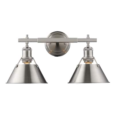 Golden Lighting Orwell 2 Light 18-1/4" Wide Bathroom Vanity Light in