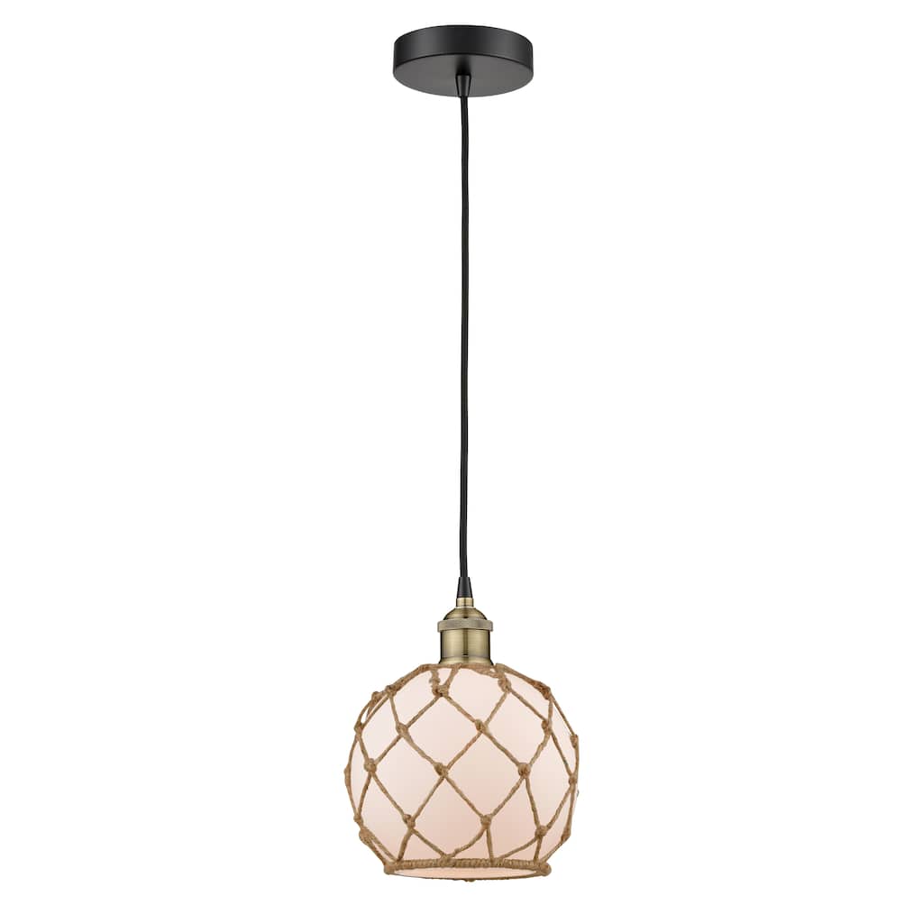 Innovations Lighting Edison - 1 Light 8" Cord Hung Mini Pendant