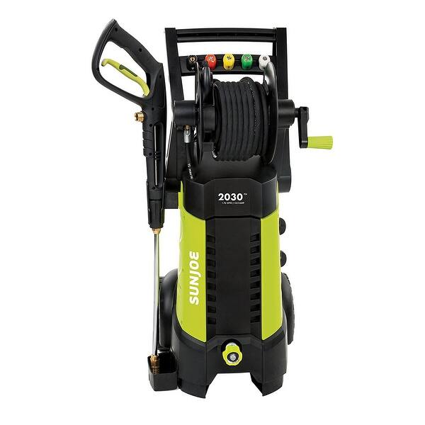 Shop Snow Joe Sun Joe Spx3001 Electric Pressure Washer 2030 Psi 1 76gpm 14 5a Hose Reel Overstock 17844742