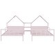 preview thumbnail 11 of 22, Twin Size Metal Double Platform Bed with Headboard and Nightstand
