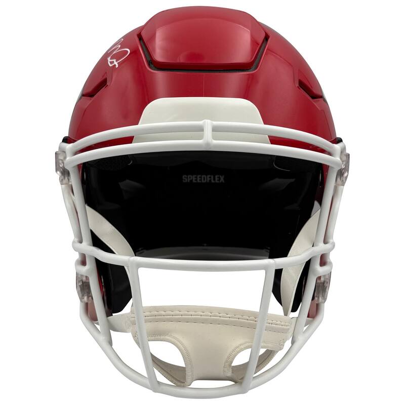 Joe Montana Autographed Kansas City Chiefs Signed Full Size Authentic SpeedFlex Football Helmet Fanatics Authentic COA