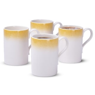 Portmeirion Set of 4 Potters Mist Breakfast Mugs