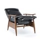 preview thumbnail 48 of 73, Sienna Upholstered Wood Push Back Recliner by Greyson Living