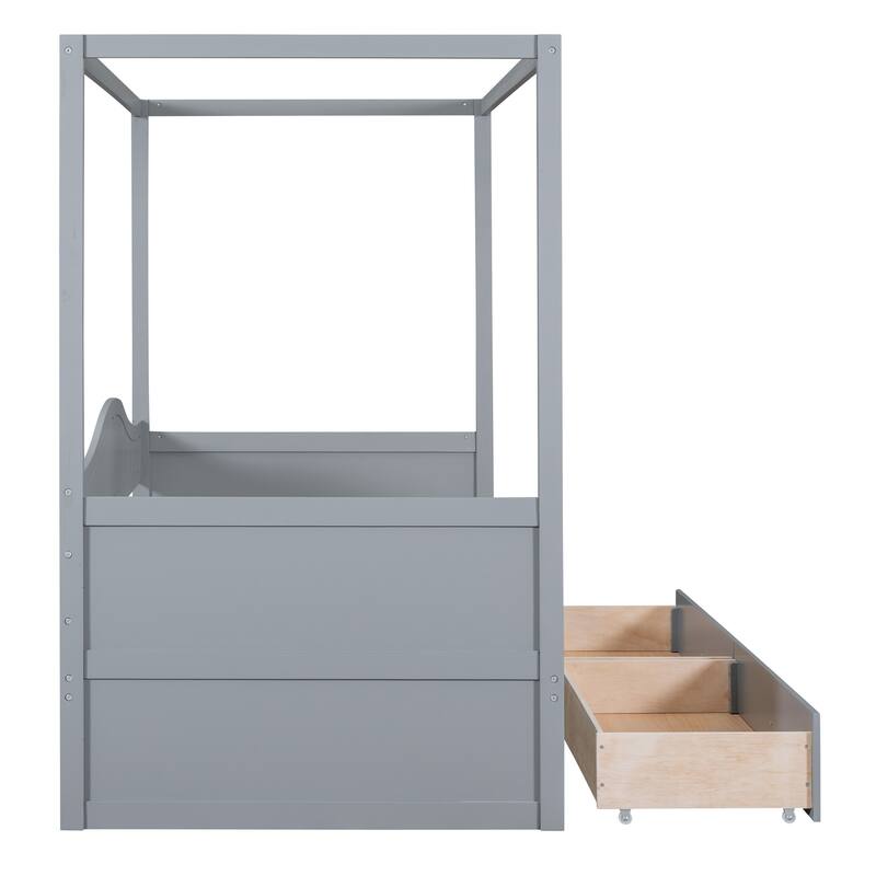 Canopy Daybed with Trundle