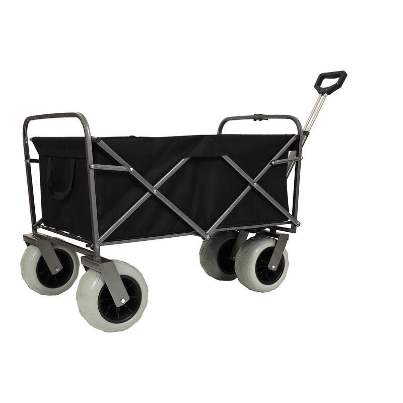 All Terrain Steel Frame Trolley with Pneumatic Tires