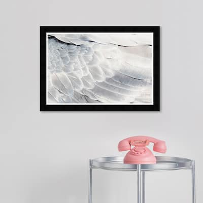 Wynwood Studio Prints Animals Dove Back White and Modern & Contemporary Wall Art Canvas Print