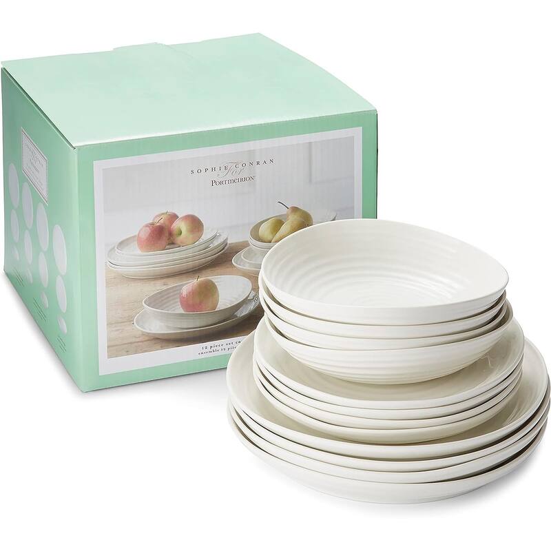 Portmeirion Sophie Conran 12 Piece Coupe Set Elegant