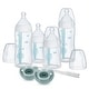 preview thumbnail 1 of 8, Nuk Smooth Flow Pro Anti-Colic Baby Bottle & Pacifier Newborn Gift Set - Clear
