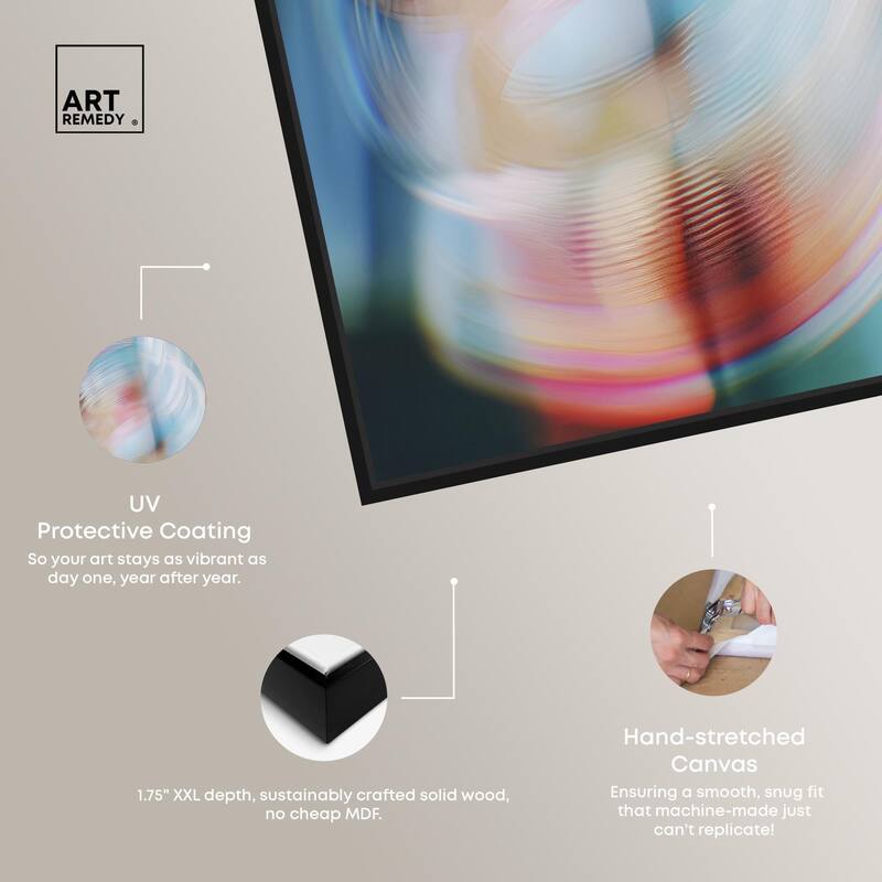 Swirling Light II Canvas by Art Remedy