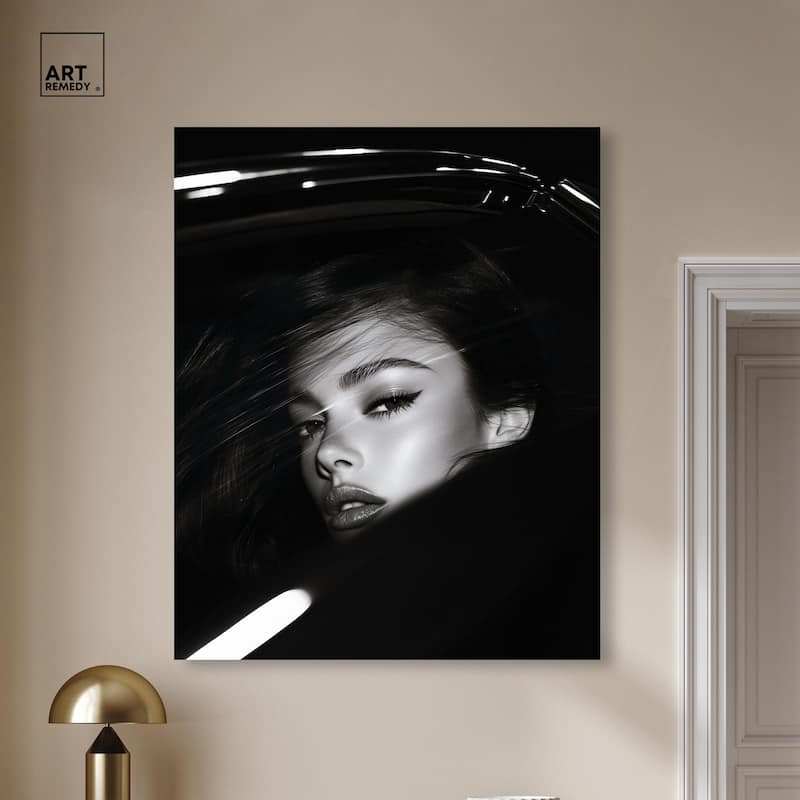 Depth of Her Eyes Canvas by Art Remedy, Gallery Wrapped