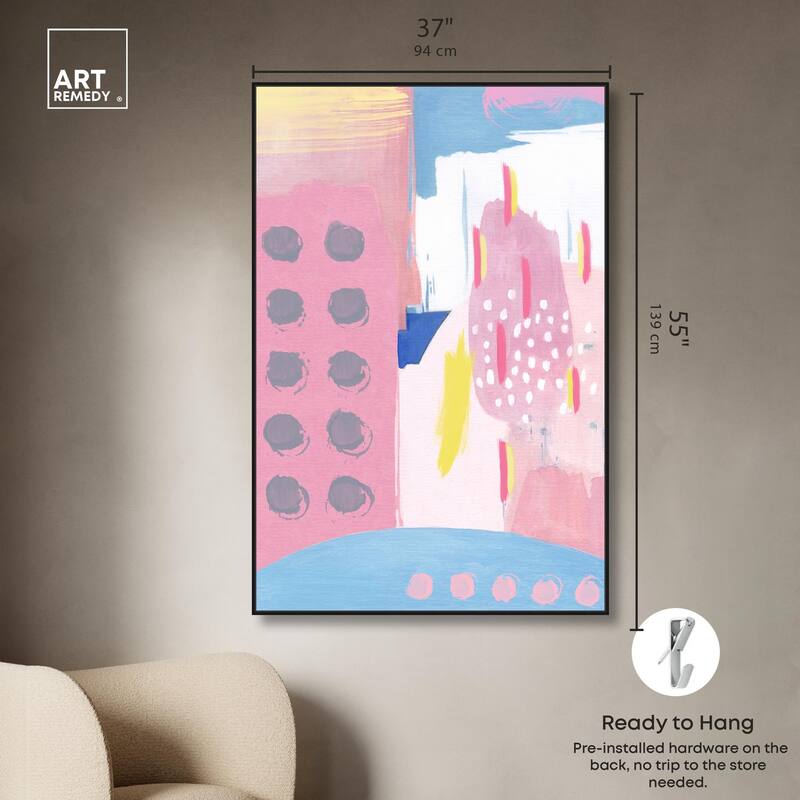 Doll Memories - Pretty blue Canvas by Art Remedy