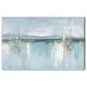 preview thumbnail 1 of 5, Reflective Blue Calm I Canvas Coastal Abstracts by Art Remedy 15" x 10"