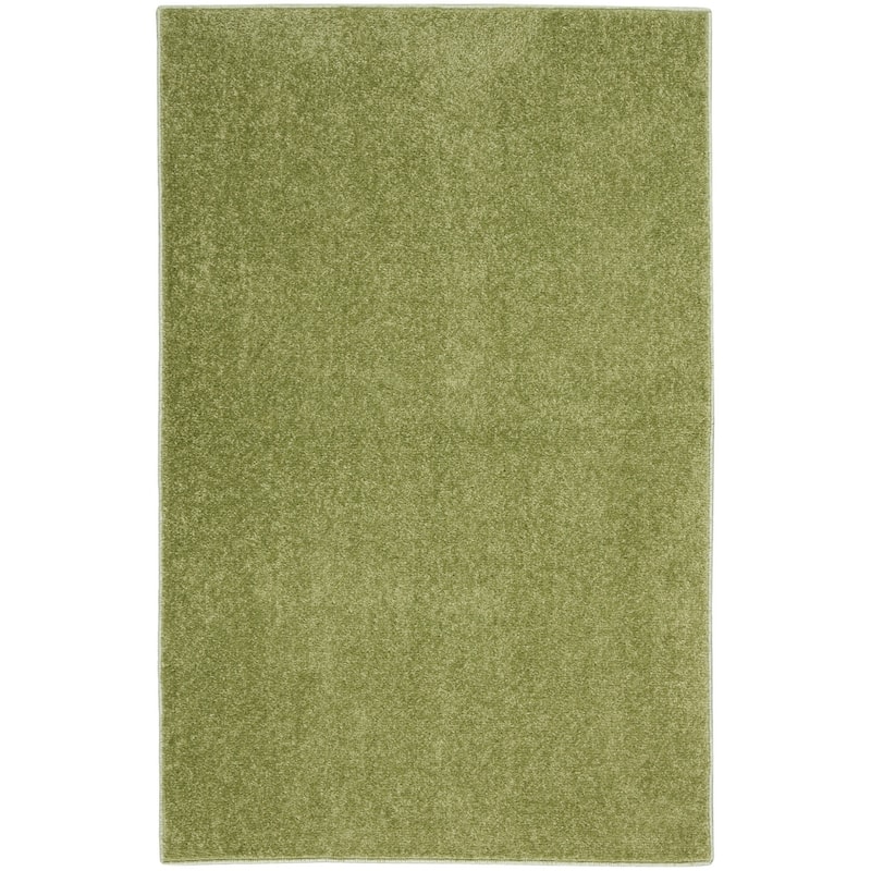 HomeRoots Contemporary Runner Outdoor Rug - 4' Runner