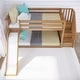 preview thumbnail 35 of 39, Max and Lily Classic Low Bunk with Stairs and Easy Slide