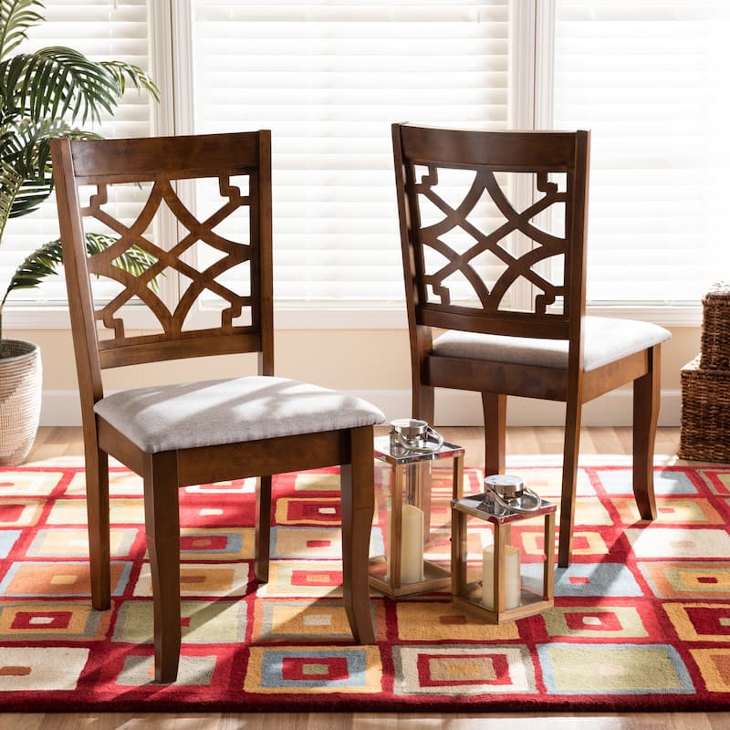 Mael Modern and Contemporary 2-Piece Dining Chair Set