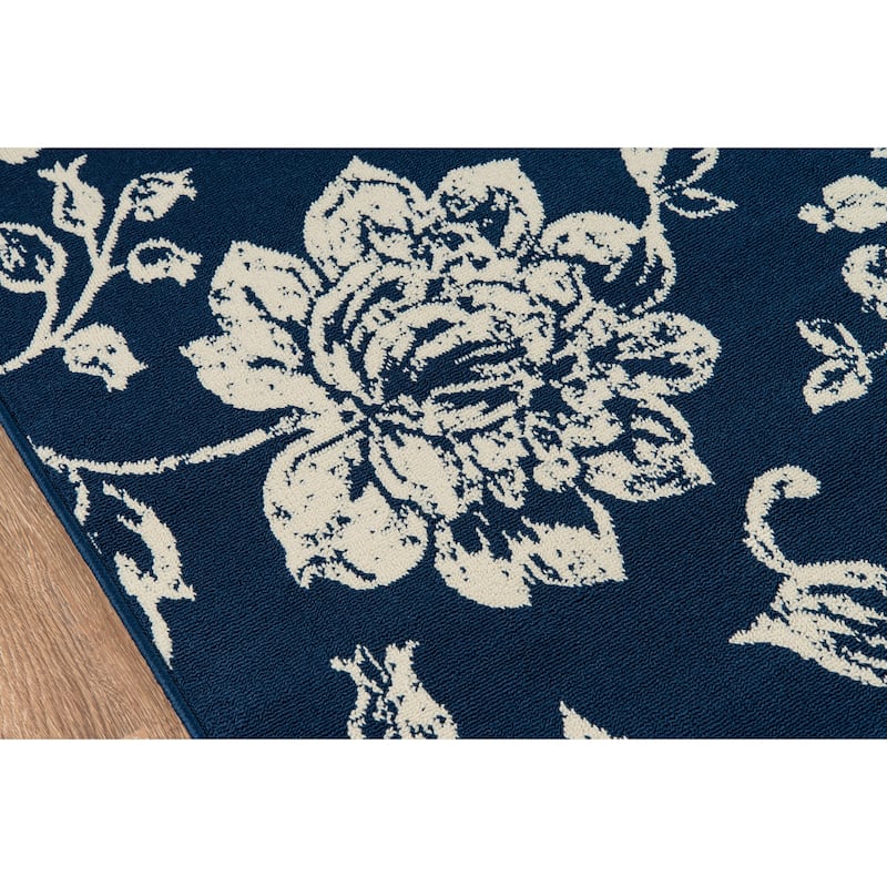 Momeni Baja Floral Blooms Indoor Outdoor Rug