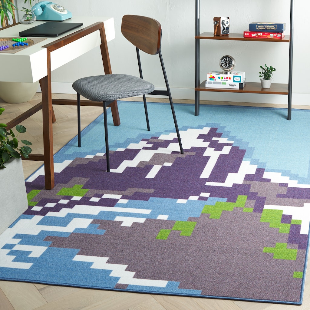 SAFAVIEH Digital Artifact Soccorsa Modern & Contemporary Rug