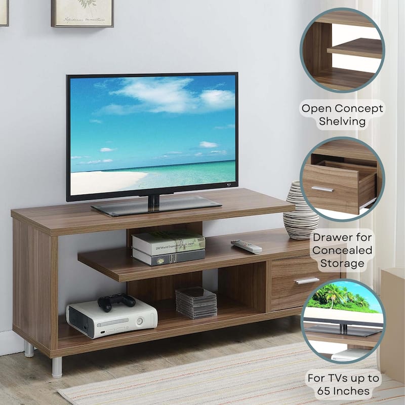 Convenience Concepts Seal TV Stand for TVs up to 65 Inches