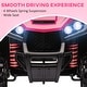 preview thumbnail 3 of 16, Qaba 12V Kids ATV, Battery Powered Four Wheeler with Spring Suspension, Forward & Reverse, LED Lights, Music, MP3, Pink