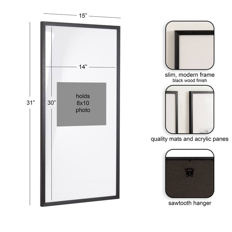 Kate and Laurel Gallery Photo Frame Set