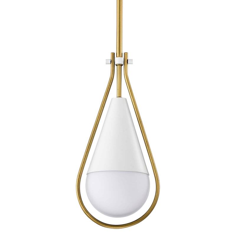 Nuvo Lighting 60/7922 Admiral 7" Wide Mini Pendant - Matte White