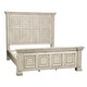 preview thumbnail 2 of 5, Big Valley Whitestone Distressed King Panel Bed