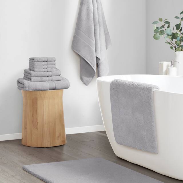 Madison Park Signature Marshmallow Bath Rug