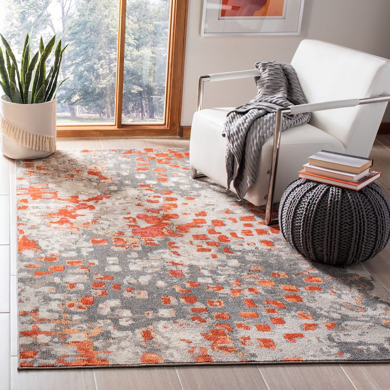 SAFAVIEH Madison Gudlin Modern Abstract Watercolor Rug