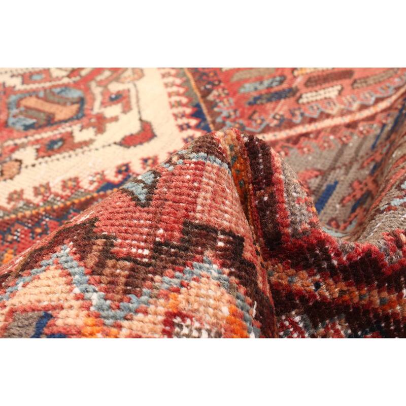 ECARPETGALLERY Hand-knotted Antalya Vintage Red Wool Rug - 3'8 x 5'10