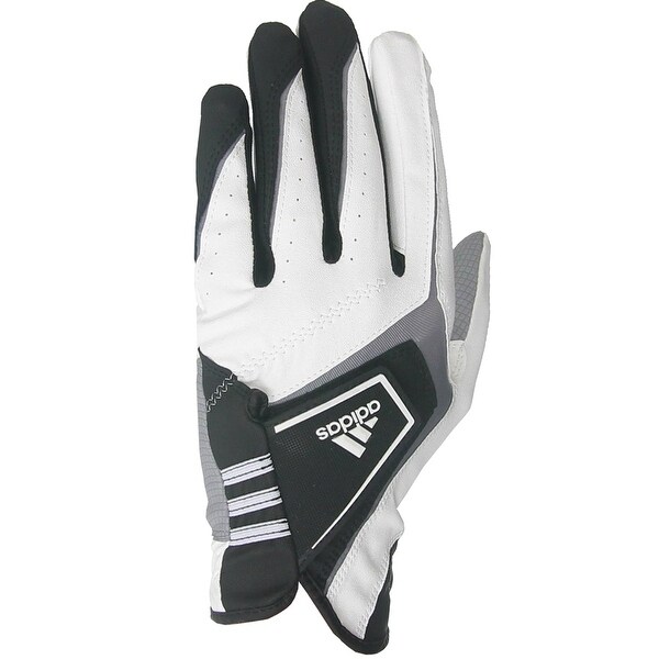 Adidas Exert Men's Golf Gloves (2-Pack) - white/black/gray