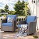 Option Blue Cushion