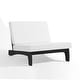 preview thumbnail 35 of 102, Beach-Style Outdoor Teak Club Chair Set Loveseate with Plush All-Weather Cushions