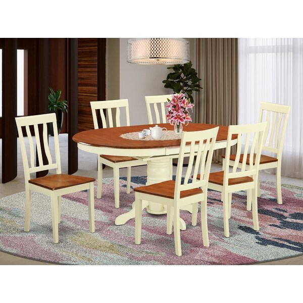 Coviar Brown 6 Piece Dining Room Table Set