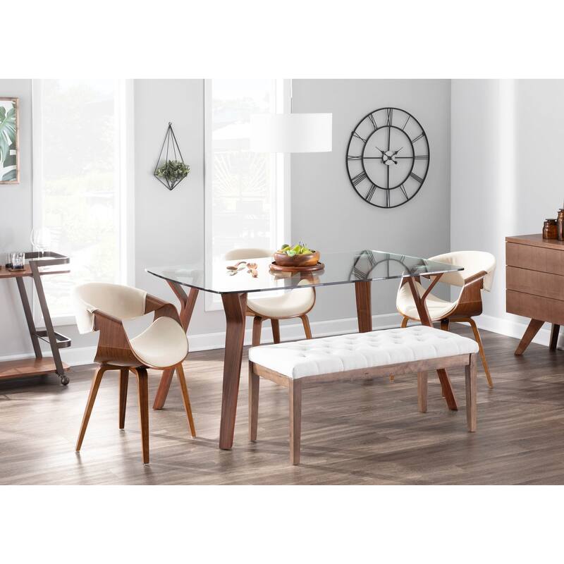 Carson Carrington Sauda Cross Frame Dining/ Accent Chair