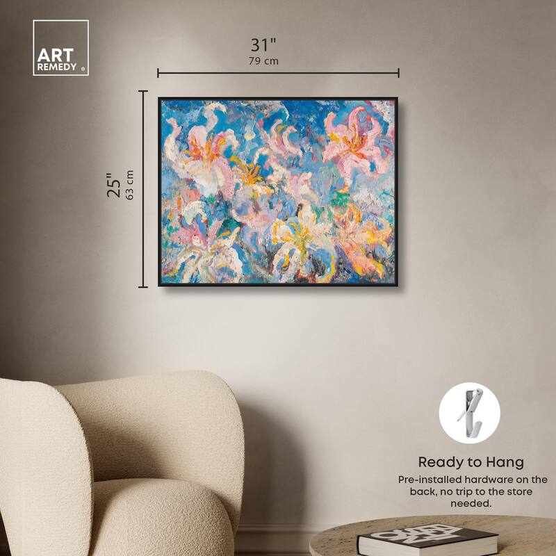 Pastel Riot I Canvas by Art Remedy
