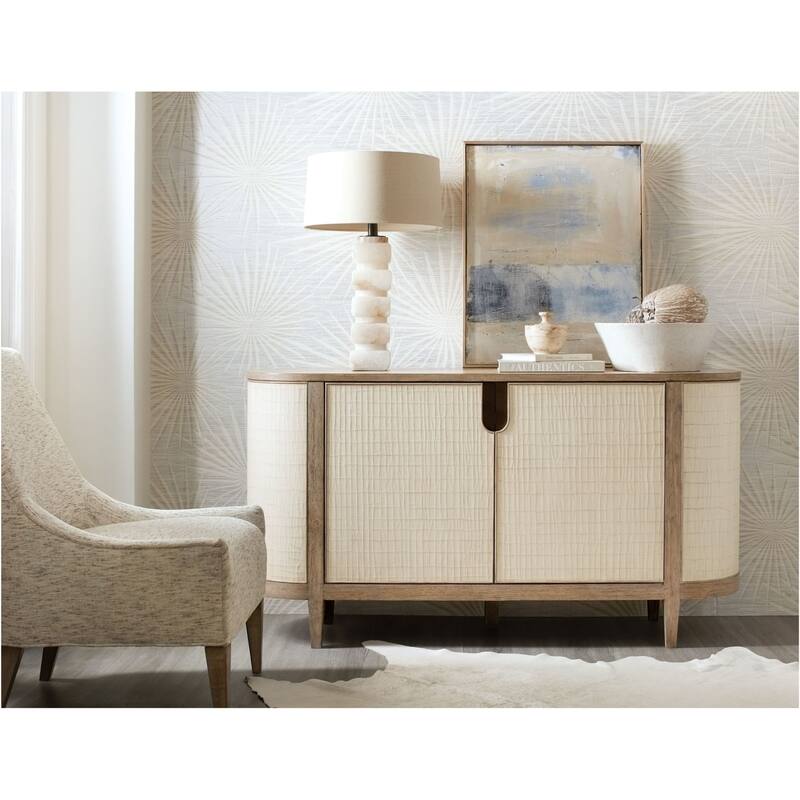 Hooker Furniture 628-85679-80 Arbor 64" Wide Oak Accent Cabinet with
