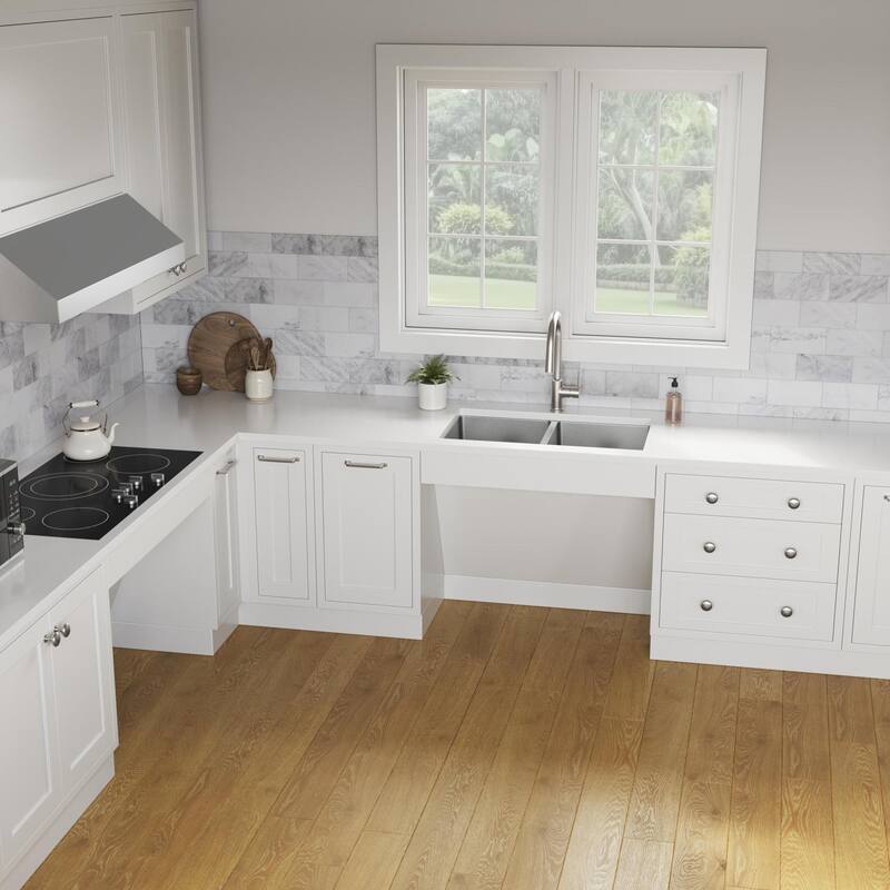 PROFLO PFUC217TA55 Plomosa 31" ADA Compliant Undermount Double Basin